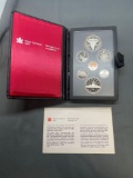 1982 Royal Canadian Mint Proof Coin Set in Original Case