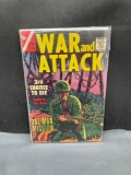 Vintage Silver Age WAR AND ATTACK Comic Book from Estate Collection