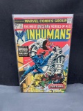 Marvel Comics THE INHUMANS #2 Vintage Key Issue Bronze Age Comic Book from Estate Collection