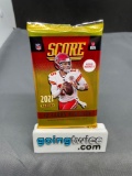 Factory Sealed 2021 Panini SCORE FOOTBALL 12 Card Trading Card Pack