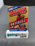 Factory Sealed 1993 BOWMAN BASEBALL 14 Card Premium Trading Card Pack