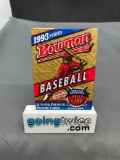 Factory Sealed 1993 BOWMAN BASEBALL 14 Card Premium Trading Card Pack