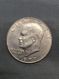 1977 United States Eisenhower Commemorative Dollar Coin from Estate Collection