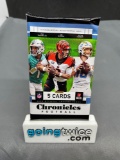 Factory Sealed 2020 CHRONICLES FOOTBALL 5 Card Trading Card Pack