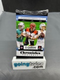 Factory Sealed 2020 CHRONICLES FOOTBALL 5 Card Trading Card Pack