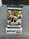 Factory Sealed 2020 CHRONICLES FOOTBALL 5 Card Trading Card Pack