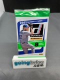 Factory Sealed 2021 DONRUSS Baseball 8 Card Pack