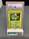 PSA Graded 1999 Pokemon Base Set 1st Edition Shadowless #30 IVYSAUR Trading Card- NM-MT 8