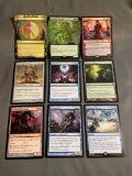 9 Card Lot of Magic the Gathering GOLD SYMBOL Rares and Foil Trading Cards from Binder Collection