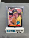 1987 Donruss Baseball #46 MARK MCGWIRE Athletics Rookie Trading Card