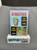 1970 Topps Baseball #21 VIDA BLUE Athletics Rookie Trading Card