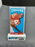 1965 Topps Football Tallboy #45 ODELL BARRY Denver Broncos Vintage Trading Card