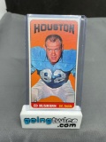 1965 Topps Football Tallboy #79 ED HUSSMAN Houston Oilers Vintage Trading Card