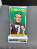 1965 Topps Football Tallboy #150 HARRY SCHUH Oakland Raiders Vintage Trading Card