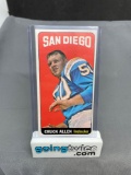 1965 Topps Football Tallboy #154 CHUCK ALLEN San Diego Chargers Vintage Trading Card
