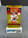 Factory Sealed 2021 SCORE FOOTBALL 12 Card Trading Card Pack