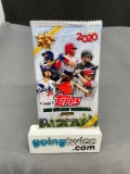 Factory Sealed 2020 TOPPS HOLIDAY Baseball 10 Card Pack