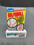 Factory Sealed 1989 FLEER BASEBALL Vintage 15 Card Trading Card Pack - Griffey RC? Ripken Error?