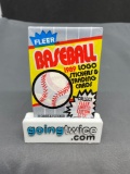 Factory Sealed 1989 FLEER BASEBALL Vintage 15 Card Trading Card Pack - Griffey RC? Ripken Error?