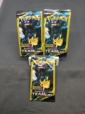 Lot of 3 Factory Sealed Pokemon TEAM UP 3 Card Booster Packs from Retail Box Break