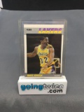 1987-88 Fleer #56 MAGIC JOHNSON Lakers Vintage Basketball Card