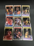 9 Card Lot of 1988-89 Fleer Basketball Cards Vintage from Huge Collection