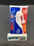 Factory Sealed 1989-90 Hoops Basketball 15 Card Pack