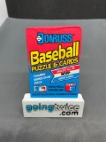 Factory Sealed 1989 Donruss Baseball 15 Card Pack