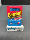 Factory Sealed 1989 Donruss Baseball 15 Card Pack