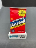 Factory Sealed 2019 Topps Archives Baseball 8 Card Pack