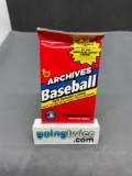 Factory Sealed 2019 Topps Archives Baseball 8 Card Pack