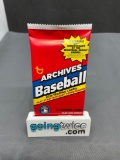 Factory Sealed 2019 Topps Archives Baseball 8 Card Pack