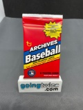 Factory Sealed 2019 Topps Archives Baseball 8 Card Pack