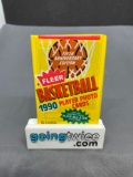 Factory Sealed 1990-91 Fleer Basketball 15 Card Wax Pack - Michael Jordan?