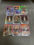 9 Card Lot of REFRACTORS and PRIZMS from Huge Collection - STARS, ROOKIES & MORE!