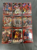 9 Card Lot of REFRACTORS and PRIZMS from Huge Collection - STARS, ROOKIES & MORE!