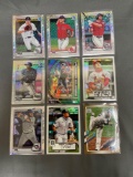 9 Card Lot of REFRACTORS and PRIZMS from Huge Collection - STARS, ROOKIES & MORE!