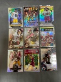 9 Card Lot of REFRACTORS and PRIZMS from Huge Collection - STARS, ROOKIES & MORE!