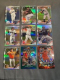 9 Card Lot of REFRACTORS and PRIZMS from Huge Collection - STARS, ROOKIES & MORE!