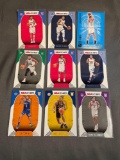 9 Card Lot of BASKETBALL ROOKIE CARDS - Mostly Newer Sets - STARS & FUTURE STARS!!