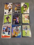 9 Card Lot of FOOTBALL ROOKIE CARDS - Mostly Newer Sets - STARS & FUTURE STARS!!