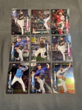 9 Card Lot of BASEBALL ROOKIE CARDS - Mostly Newer Sets - STARS & FUTURE STARS!!