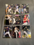 9 Card Lot of BASEBALL ROOKIE CARDS - Mostly Newer Sets - STARS & FUTURE STARS!!