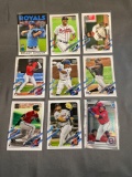 9 Card Lot of BASEBALL ROOKIE CARDS - Mostly Newer Sets - STARS & FUTURE STARS!!