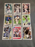 9 Card Lot of BASEBALL ROOKIE CARDS - Mostly Newer Sets - STARS & FUTURE STARS!!