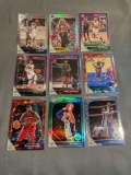 9 Card Lot of REFRACTORS and PRIZMS from Huge Collection - STARS, ROOKIES & MORE!