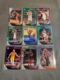 9 Card Lot of REFRACTORS and PRIZMS from Huge Collection - STARS, ROOKIES & MORE!