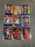 9 Card Lot of REFRACTORS and PRIZMS from Huge Collection - STARS, ROOKIES & MORE!