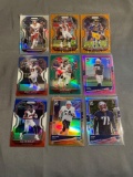 9 Card Lot of REFRACTORS and PRIZMS from Huge Collection - STARS, ROOKIES & MORE!