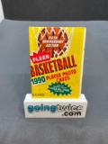 Factory Sealed 1990-91 Fleer Basketball 15 Card Wax Pack - Michael Jordan?